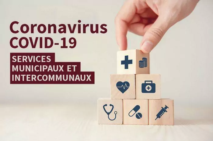Coronavirus · service minimum et fermeture des services publics