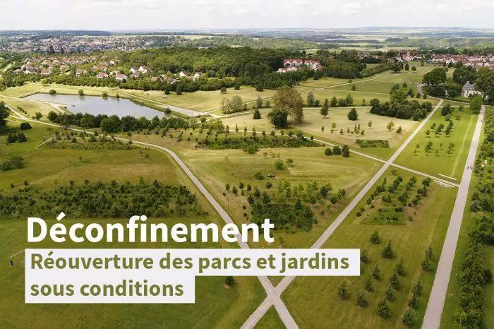 Déconfinement · réouverture des parcs et jardins
