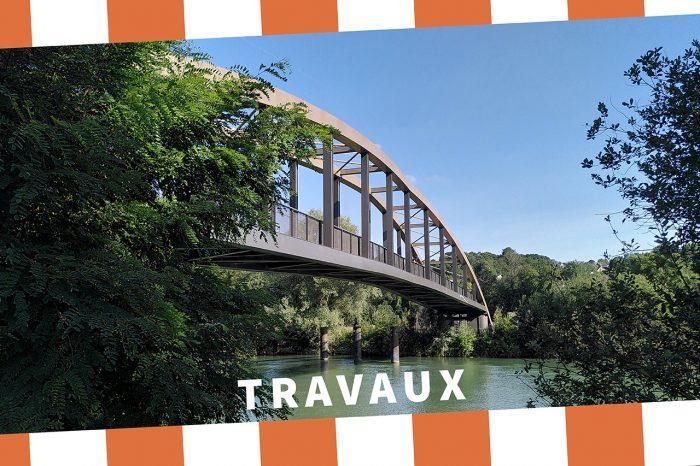 Travaux de sécurisation de la passerelle