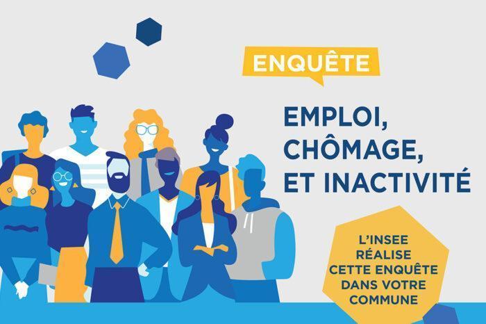 Enquête Emploi de l’Insee à Chessy