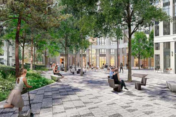 L’aménagement de la place Octogonale vient de débuter