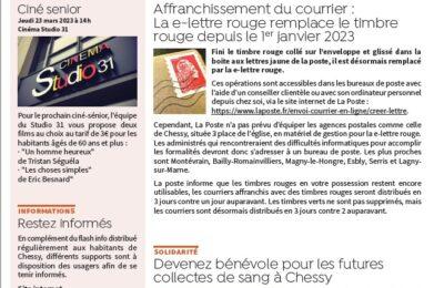 flash info mars 2023