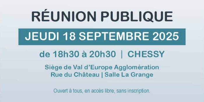 Révision du plan local d’urbanisme : réunion publique ce jeudi 18 septembre 2025