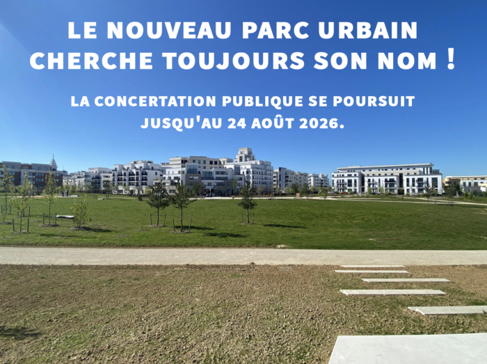 Le nouveau parc urbain cherche toujours son nom