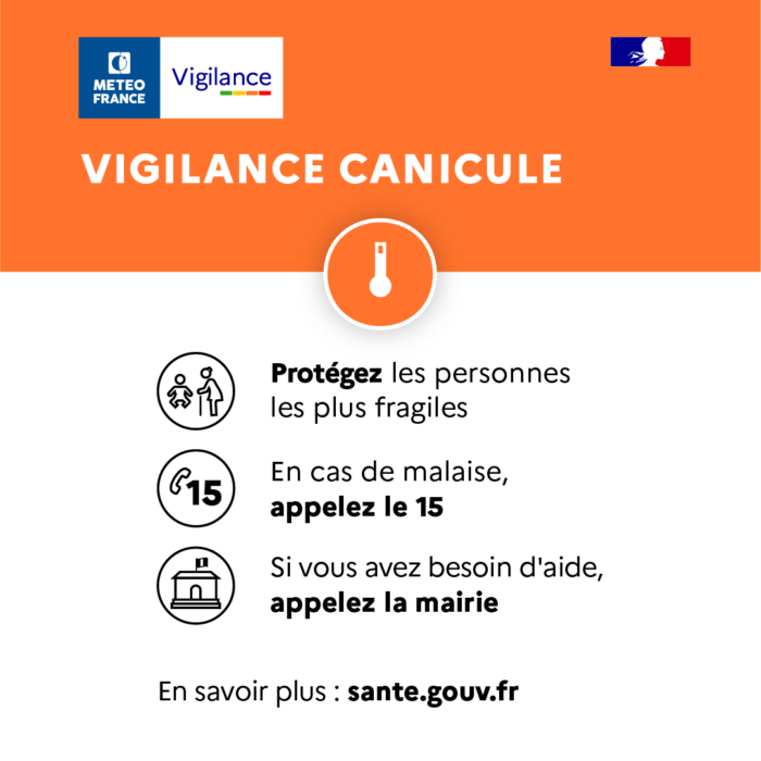 Alerte canicule : la Seine-et-Marne placée en vigilance orange à compter du mardi 7 juillet